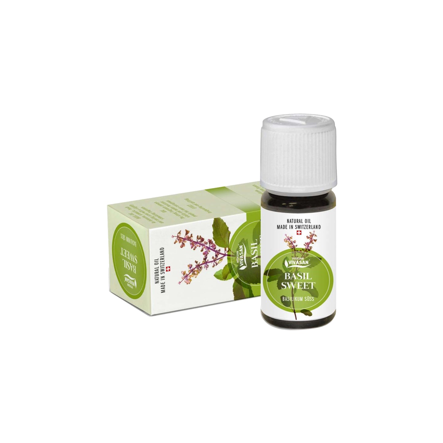Basil essential oil, 10ml