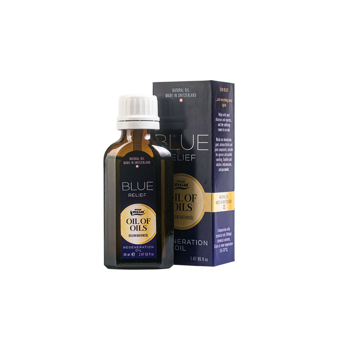 Mixture of essential oils Blue Relief, 50ml