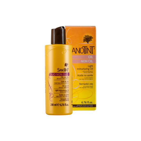 Restructure hair oil non oil with golden millet oily extract, pantothenate calcium, biotin, 200ml