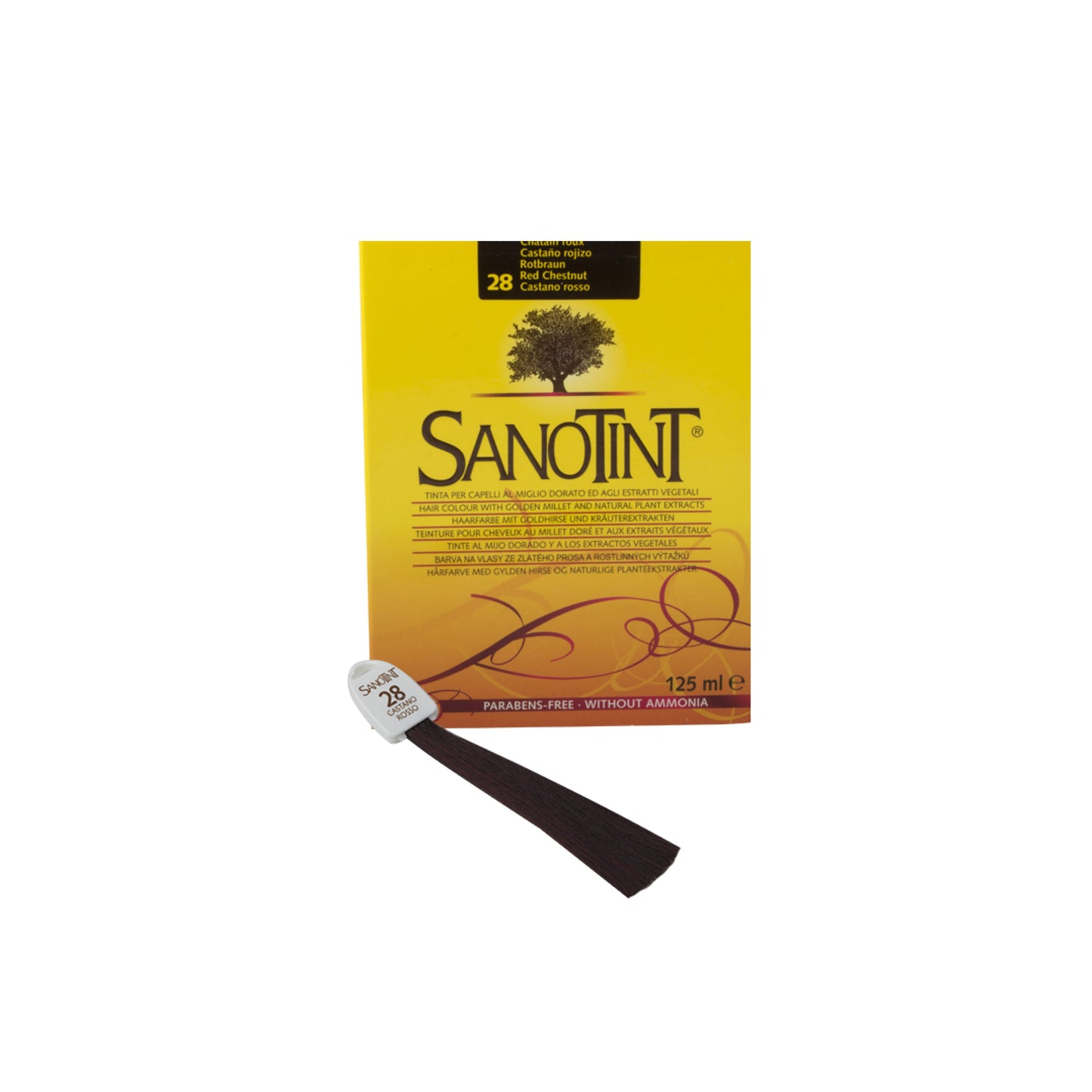 Sanotint Classic hair color Red chestnut #28