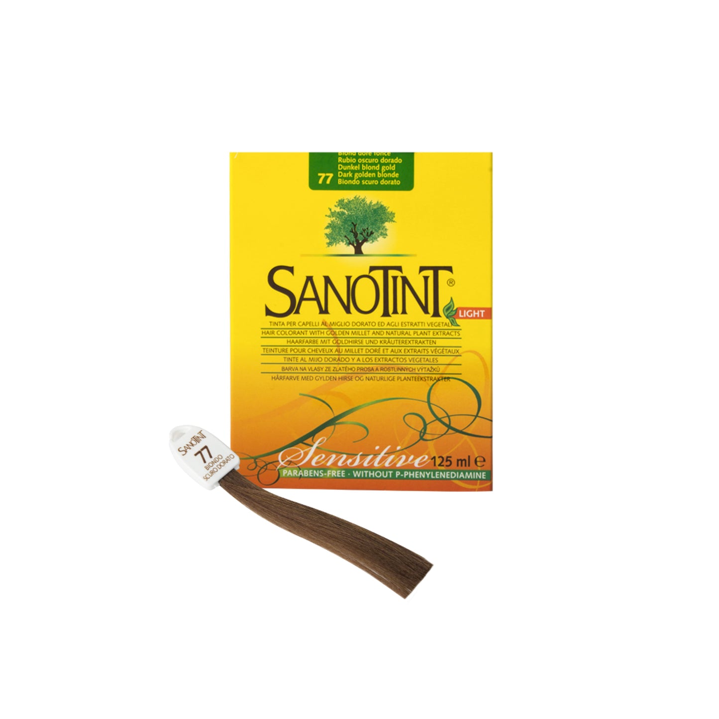 Sanotint Sensitive hair color light Gold dark blonde #77