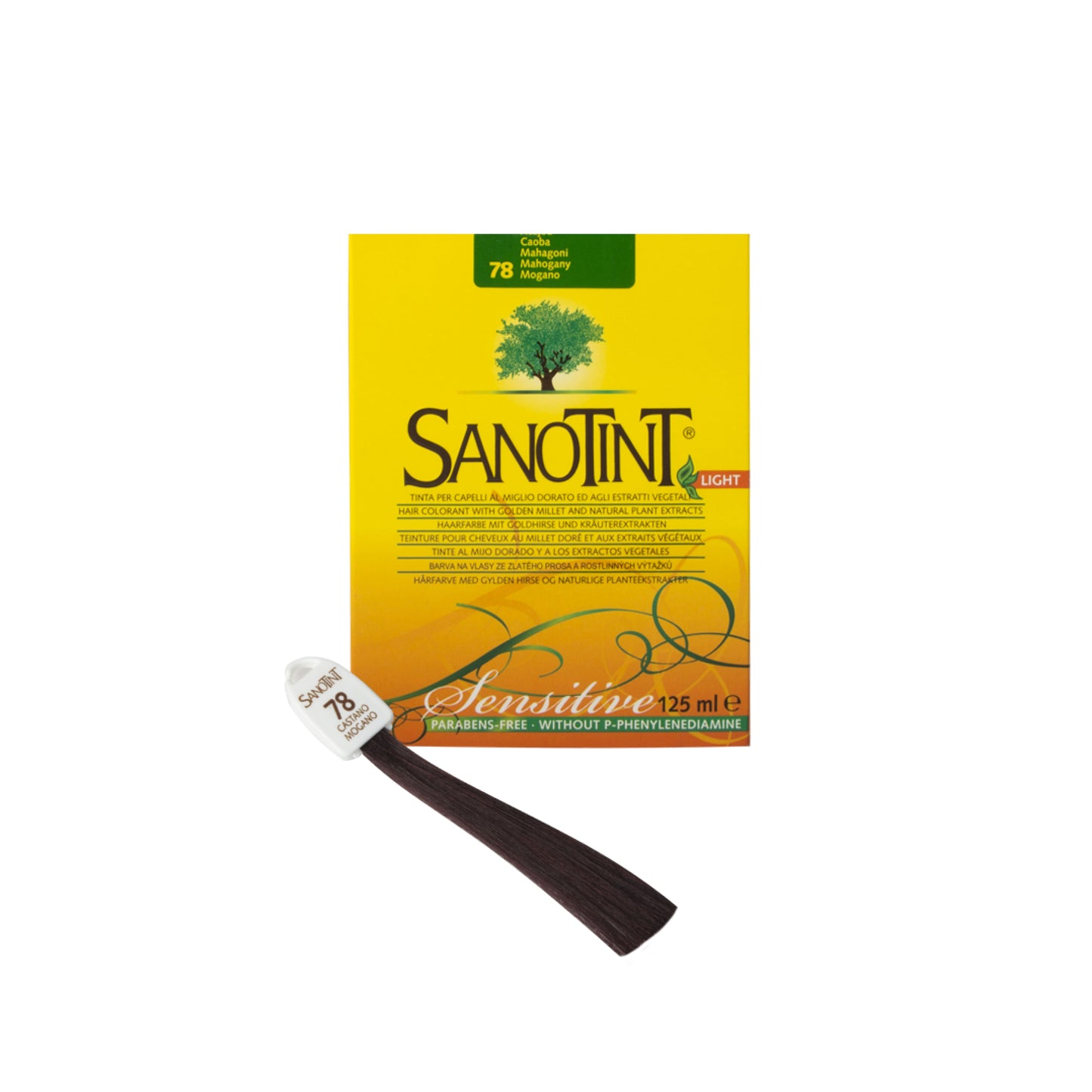 Sanotint Sensitive hair color light Mahogany #78
