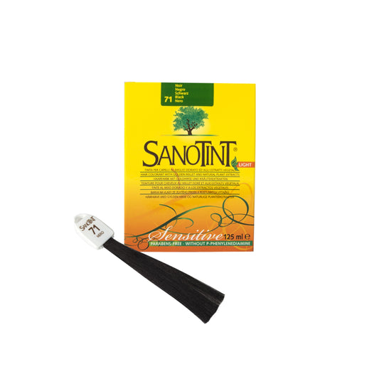 Sanotint Sensitive hair color Black light #71