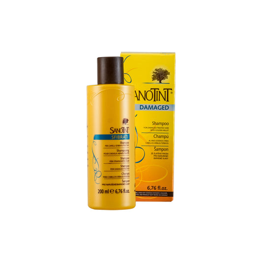 Shampoo for damaged hair with millet, linden and passion flower extracts, 200ml