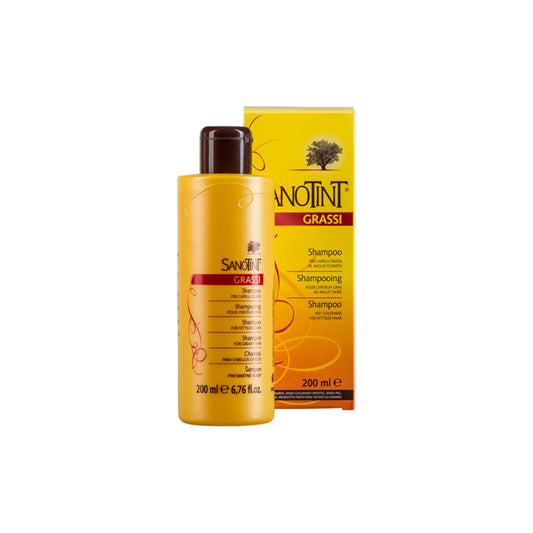 Shampoo for greasy hair with Witch hazel, Sand Plantain and Chamomile, 200 ml